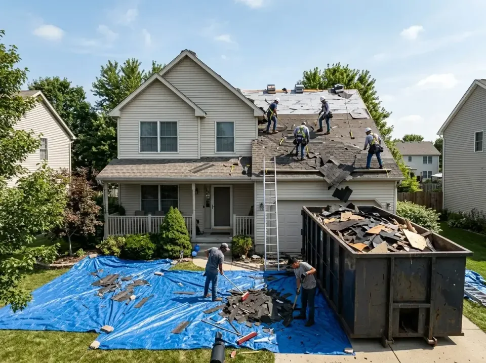 roof-replacement-debris-remova-004 — frequently asked questions, Cheapest Dumpster Rentals in Milford city, CT